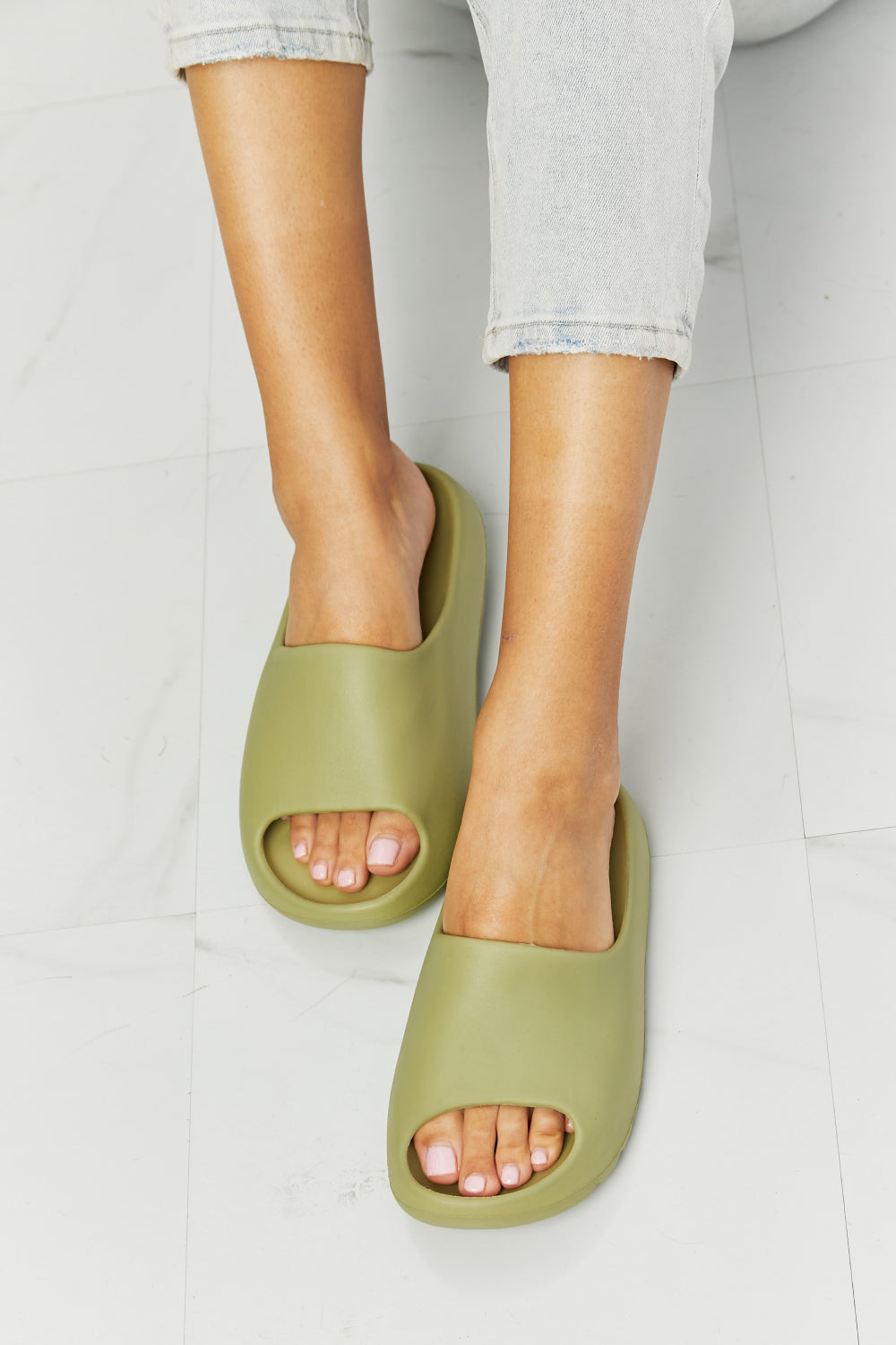 Comfort Zone Slides in Green