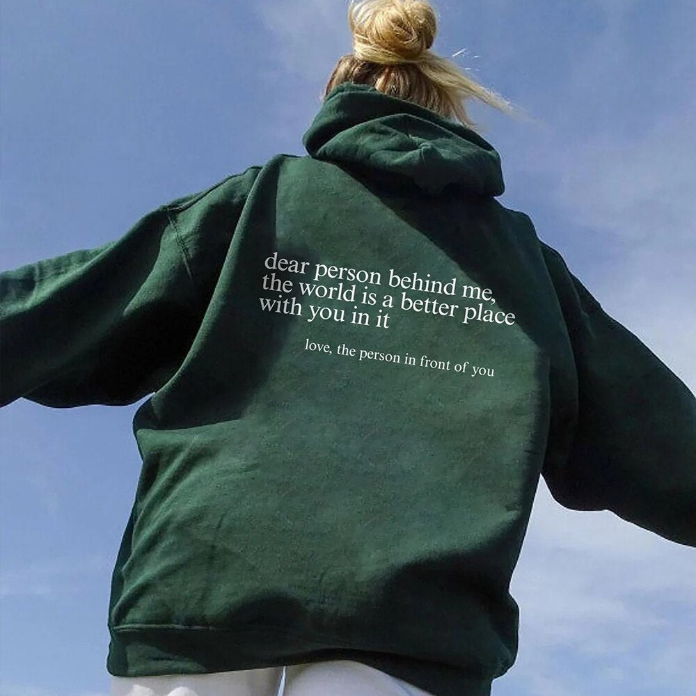 Person Behind Me Hoodie