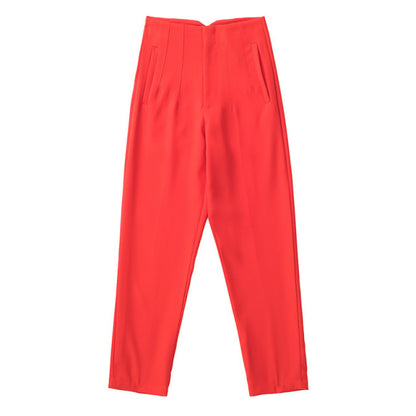 High Waist Streetwear Trousers