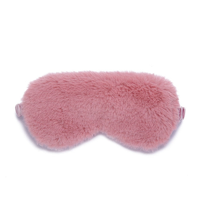 Sleeping Fur Eye Mask