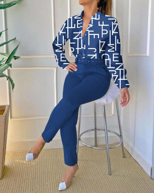 Elegant Office Two Piece Set