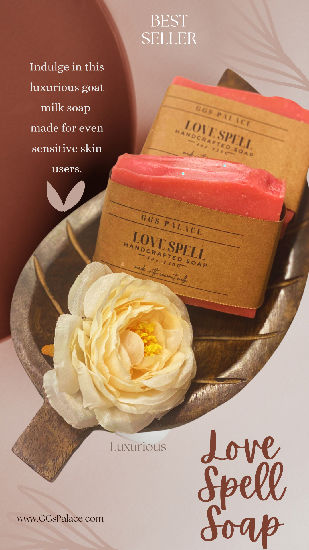 Love Spell Goat Milk Soap