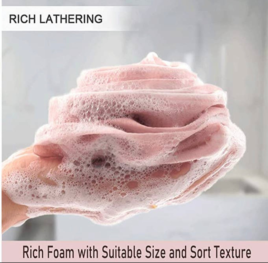 Rose Shower Loofah