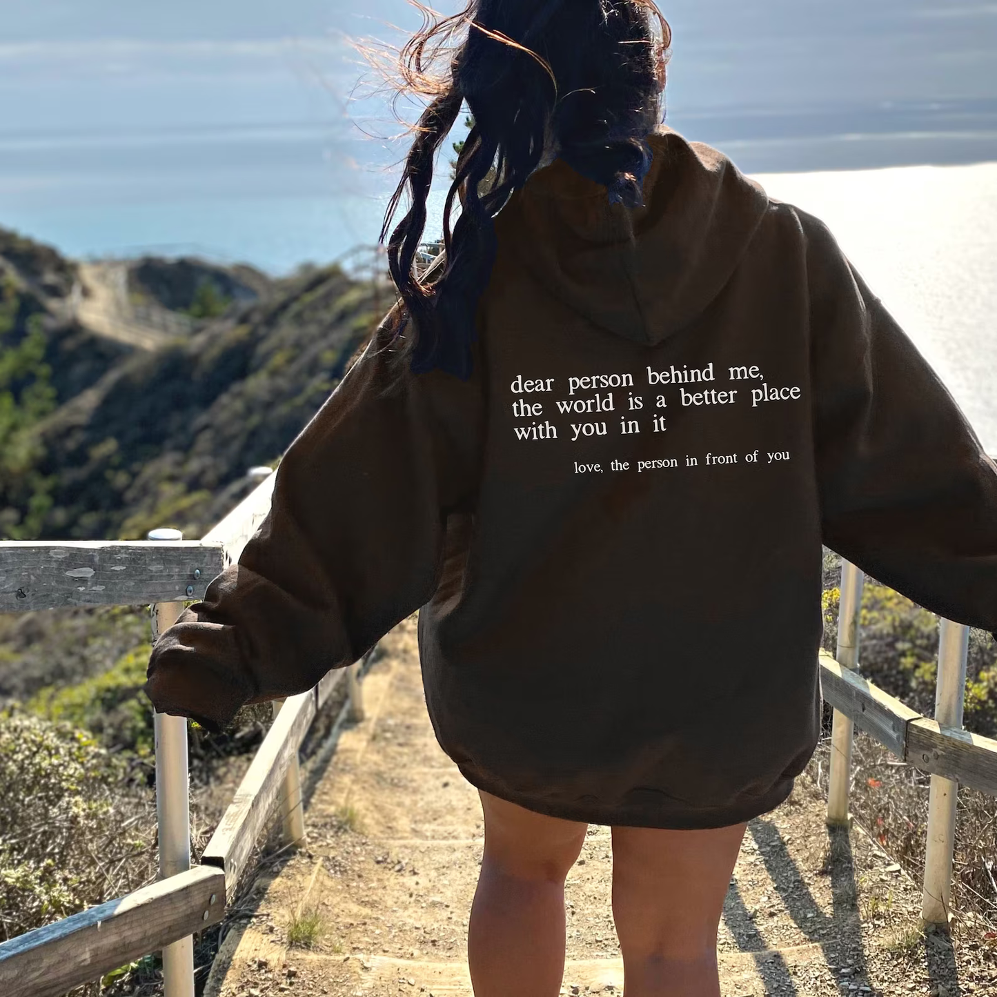 Person Behind Me Hoodie