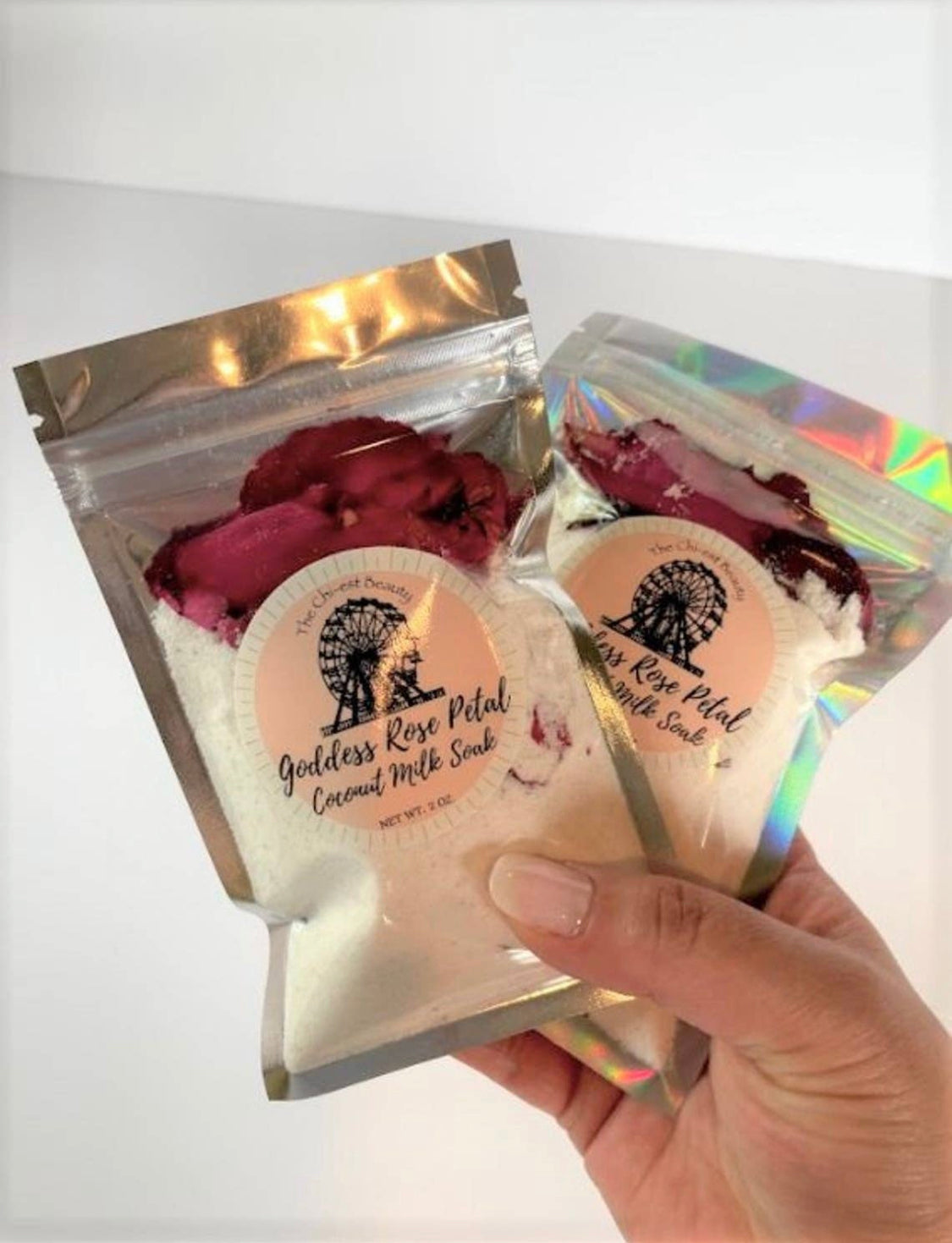 Rose Petal Coconut Milk Bath Soak