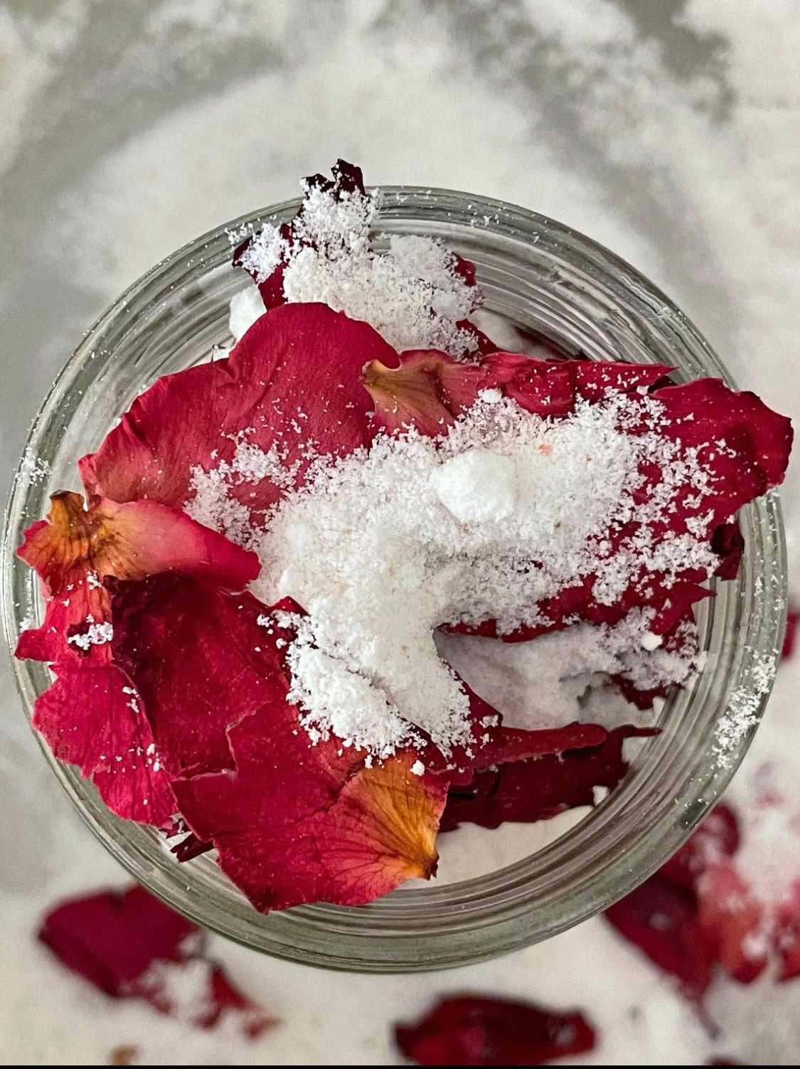 Rose Petal Coconut Milk Bath Soak